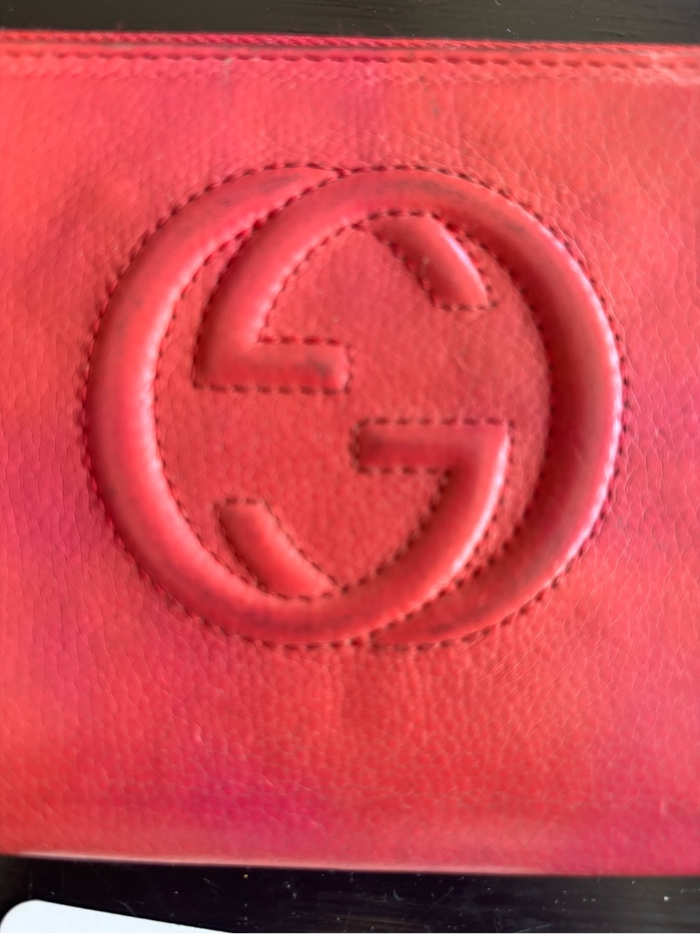 Gucci Pink Leather Zip-Around Wallet with Tassel - Picture 4 of 10